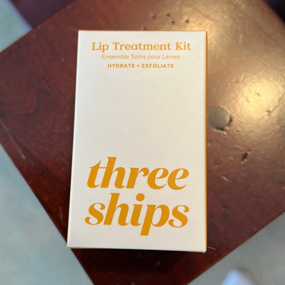 three ships Skincare Three Ships Lip Treatment Kit Exfoliator And